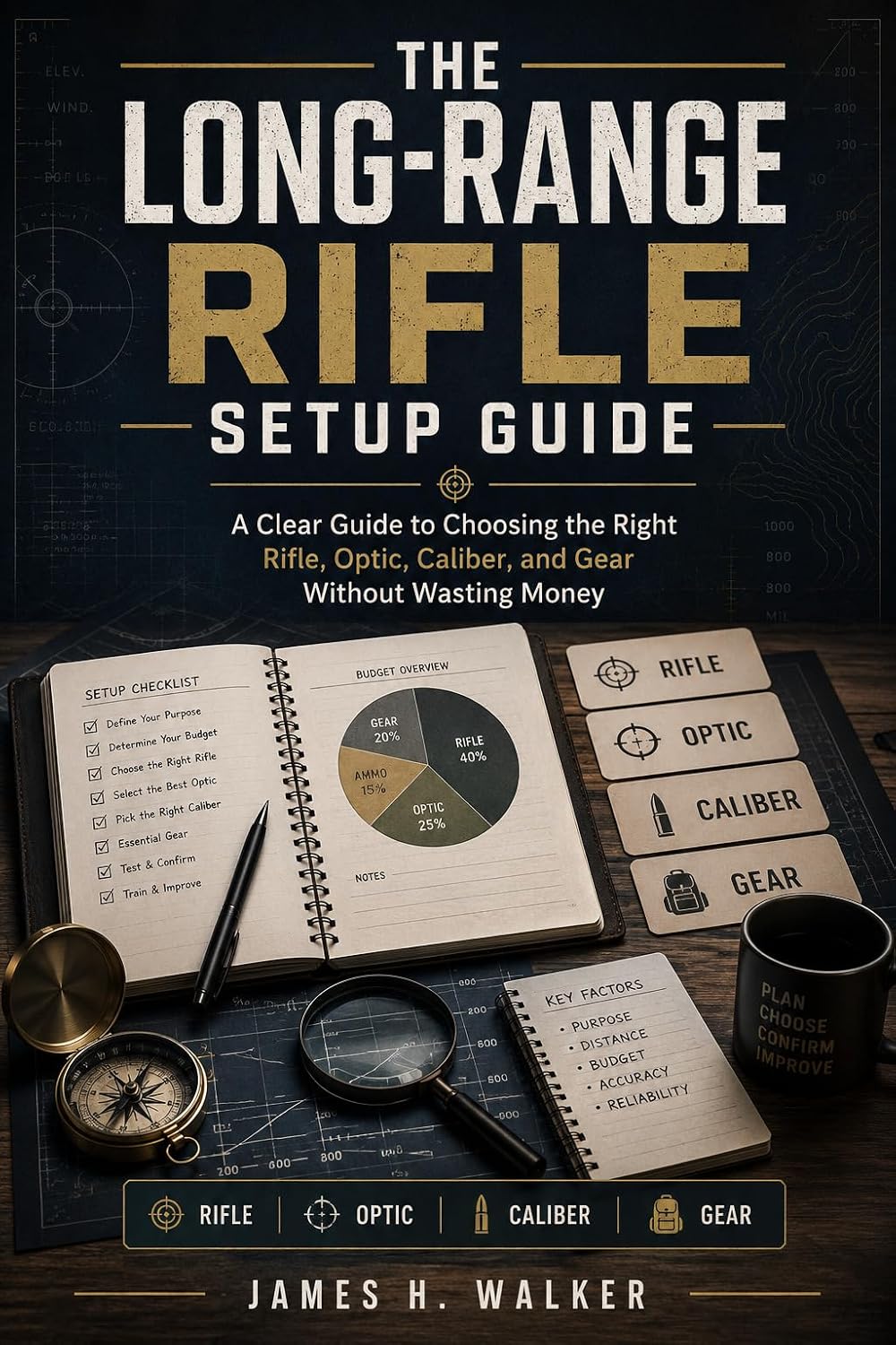 ler totalmente The Long-Range Rifle Setup Guide: A Clear Guide to Choosing the Right Rifle, Optic, Caliber, and Gear Without Wasting Money (Modern Military Weapons History) (English Edition)