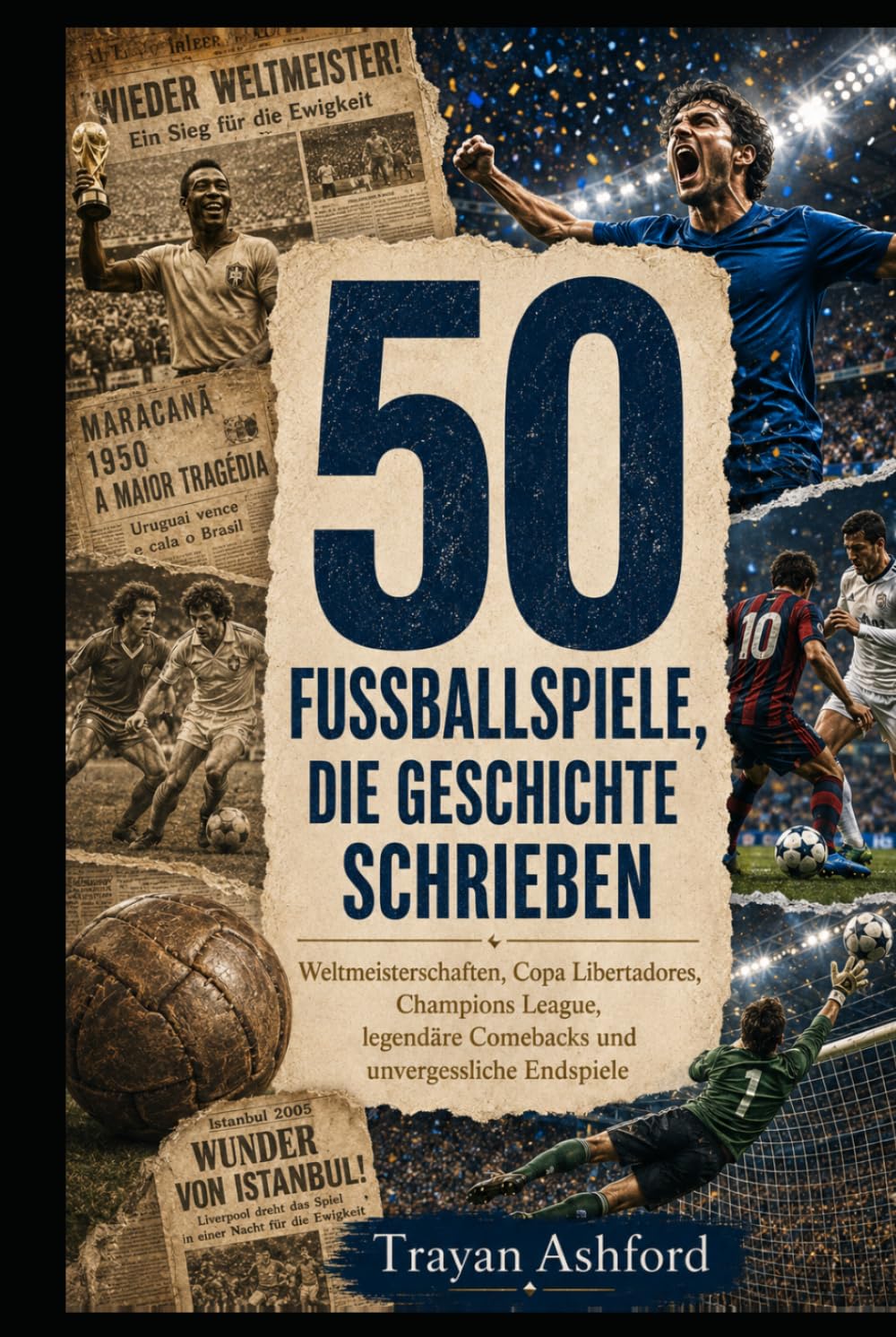 50 FUSSBALLSPIELE, DIE GESCHICHTE SCHRIEBEN: Weltmeisterschaften, Copa Libertadores, Champions League, legendäre Comebacks und unvergessliche Endspiele (German Edition) baixar o livro de graça