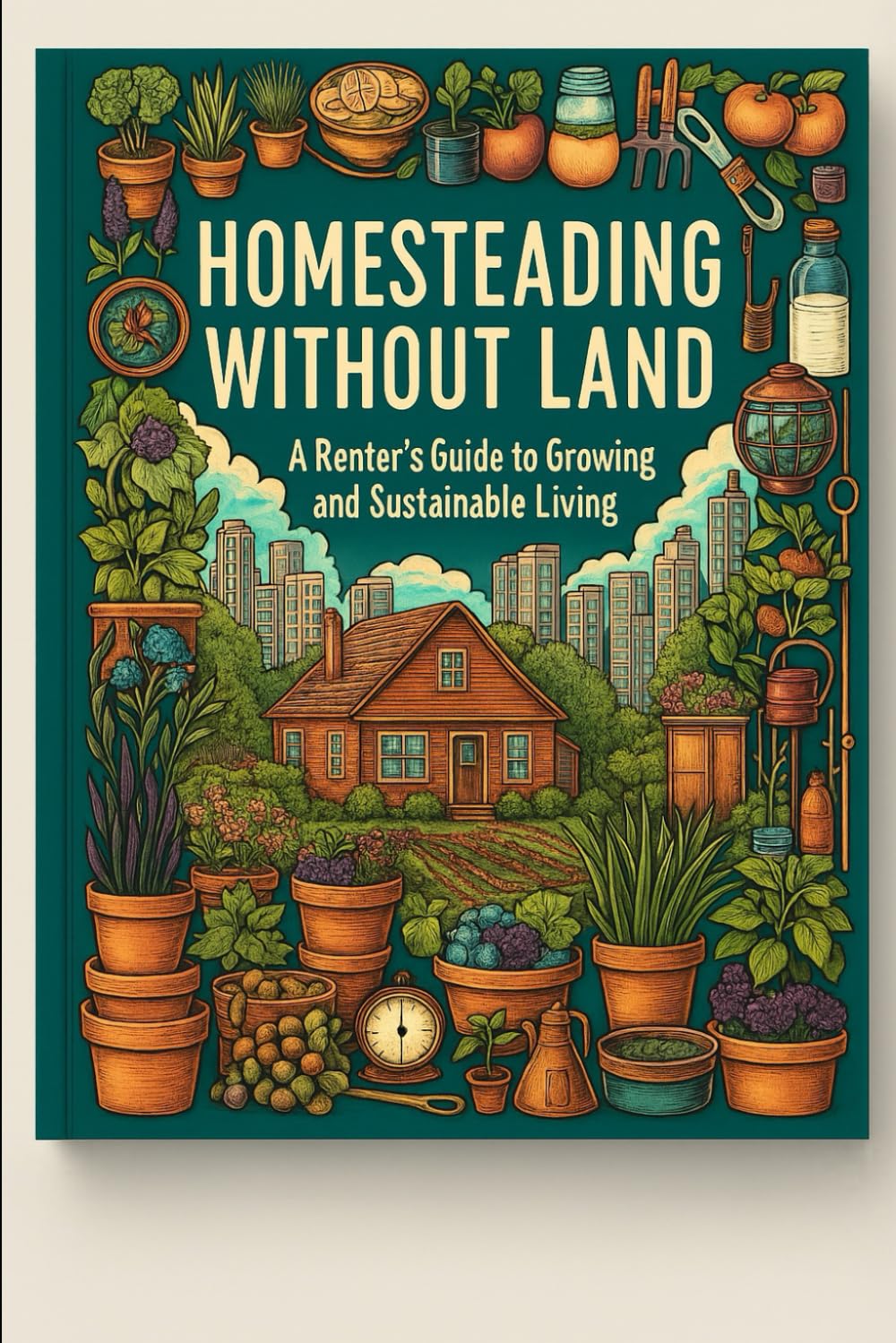 Homesteading Without Land: A Renter's Guide To Growing, Preserving, and Sustainable Living baixar livro de graça