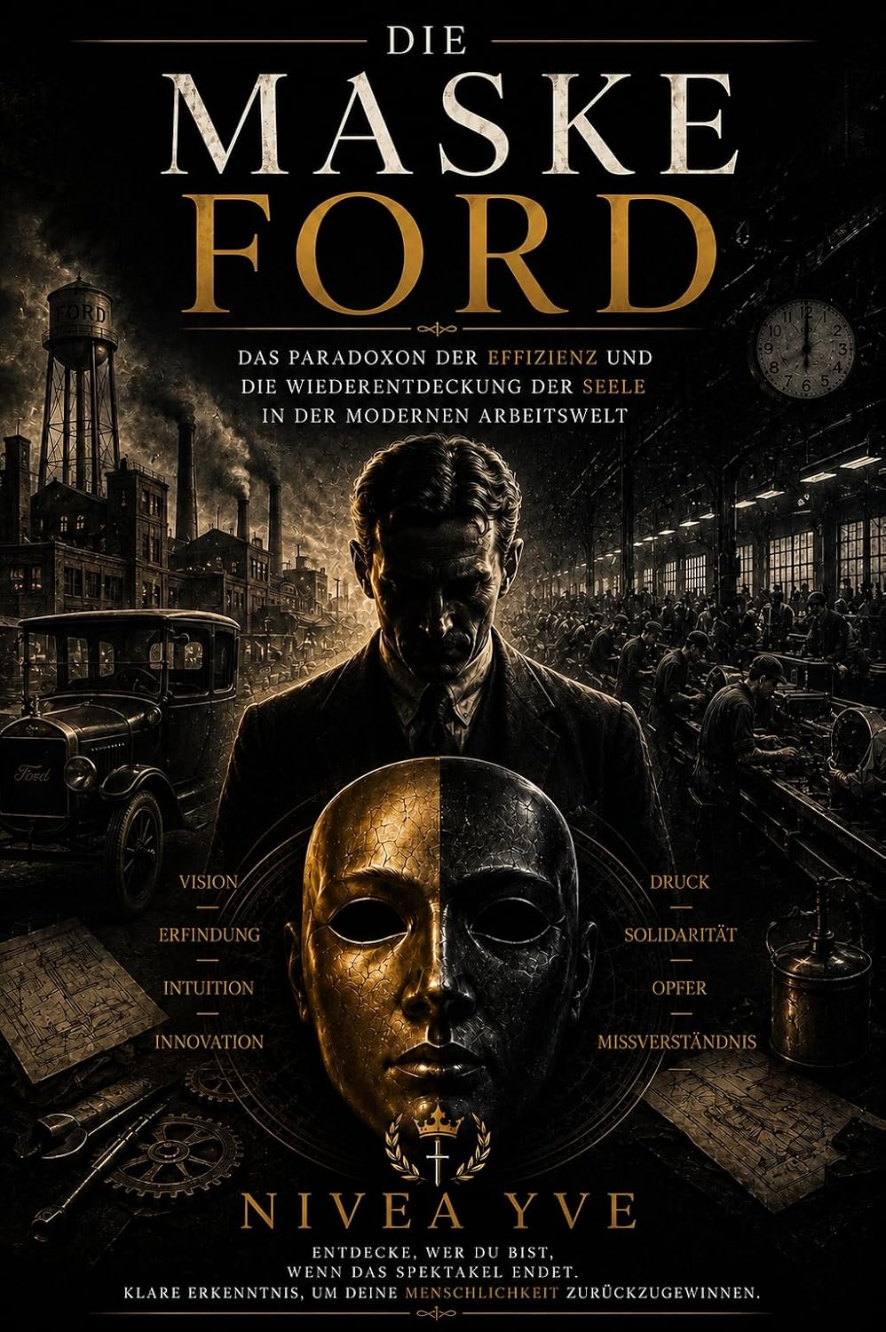 Die Ford-Maske: Das Effizienz-Paradoxon und die Rettung der Seele in der Arbeitswelt Modern (German Edition)