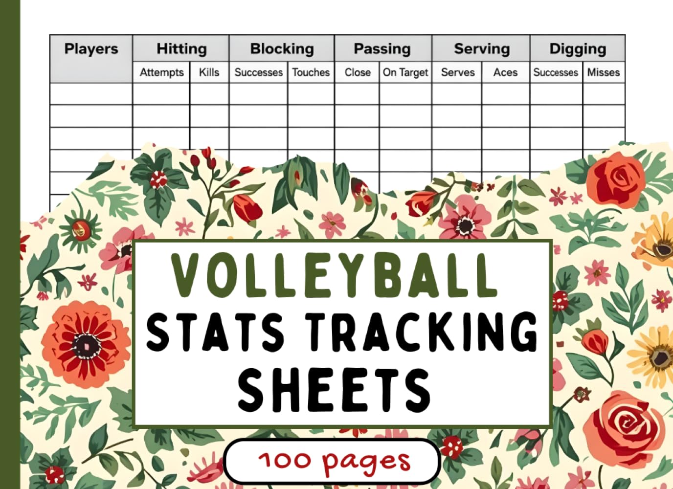 Volleyball Stats Tracking Sheets: Game and Practice Statistics Log for Tracking Player Performance, Skills, and Team Results baixar o livro de graça