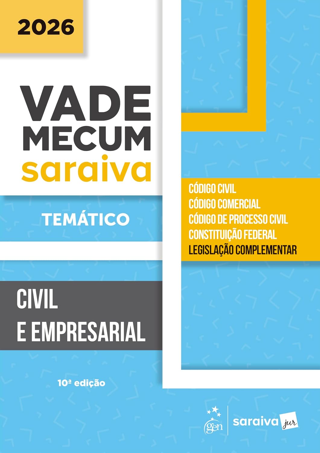 Vade Mecum Civil e Empresarial - Temático - 10ª Edição 2026 baixar livro de graça