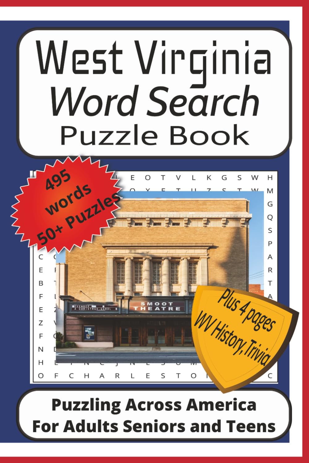 ler totalmente West Virginia Word Search Puzzle Book: Word Find Puzzles with Easy to Read Print about West Virginia, History, Governors, Trivia, Culture|6x9 inches,... West Virginia, History, Trivia and Fun Facts|