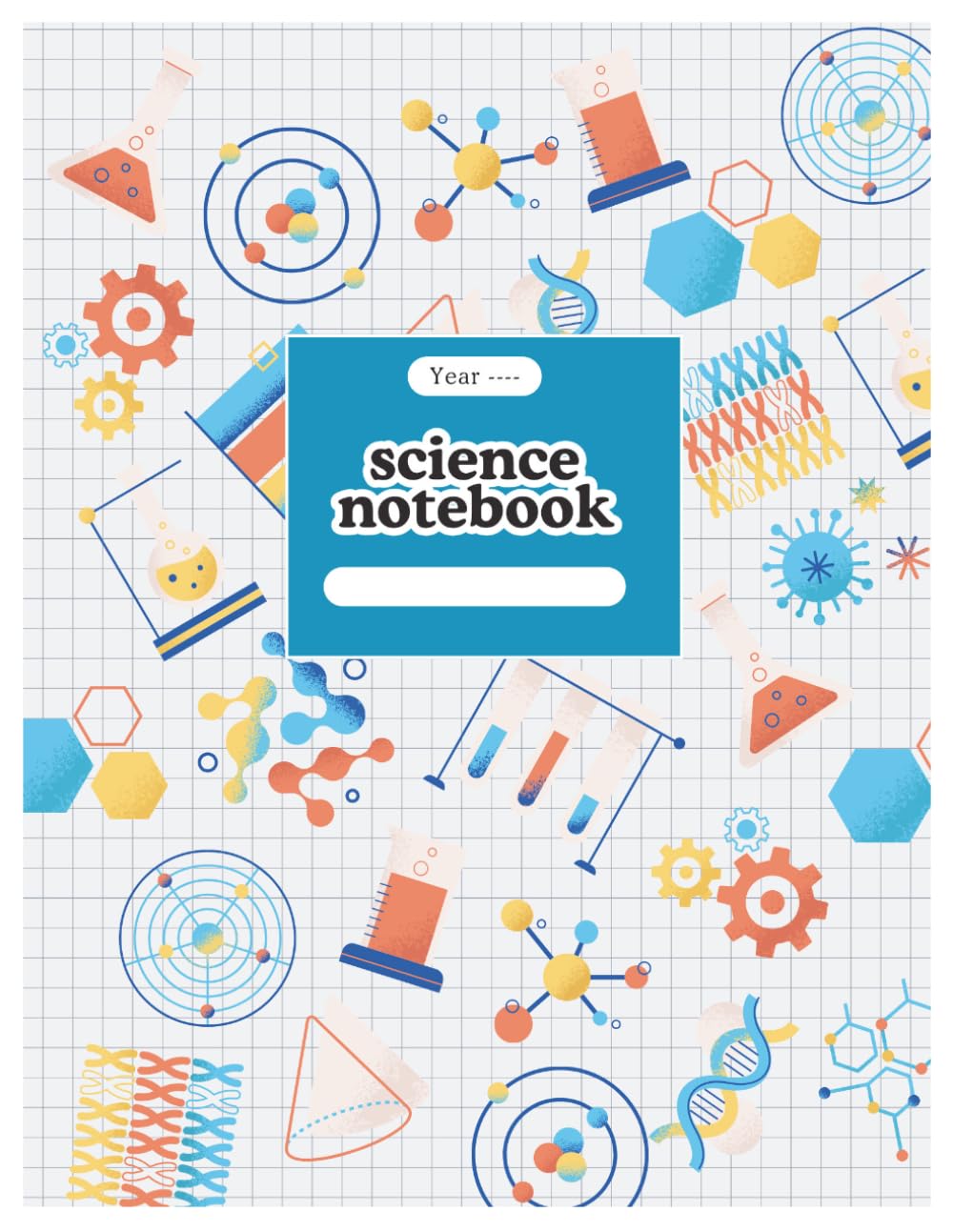 capítulo por capítulo baixar Laboratory Notebook: 5x5 Quad Ruled Grid Paper, 25 Numbered Pages, Personal Info & Index Pages, Signature & Date Fields, 8.5 x 11 In. for Science & Research