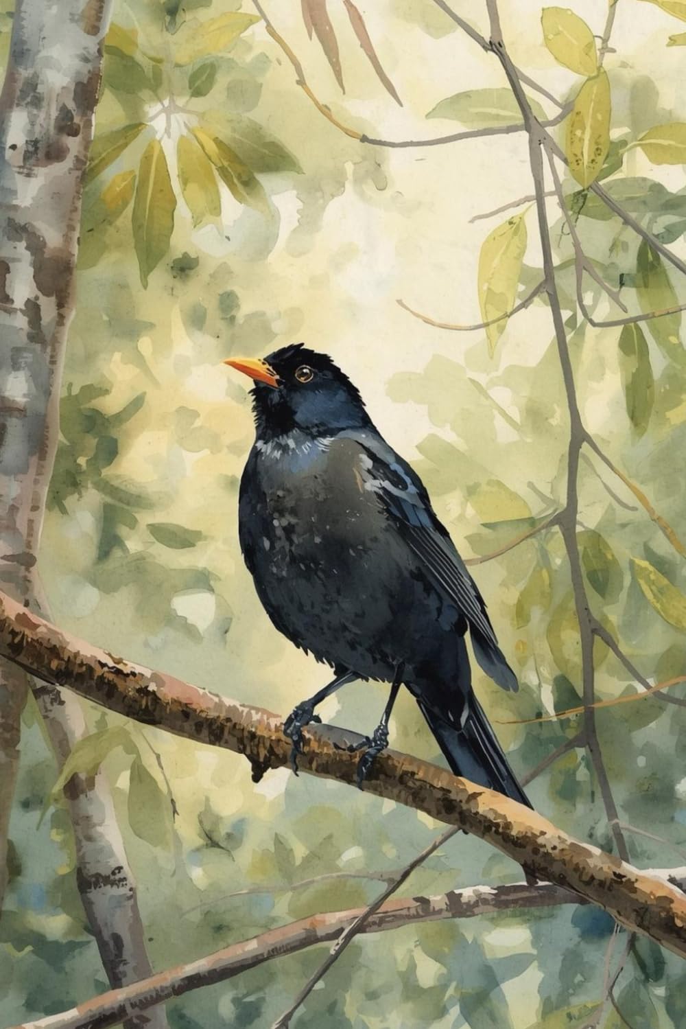 capítulo por capítulo baixar VeraBird: The Blackbird: A Minimalist Blank Notebook Inspired by Nature | 110 Pages | 6x9 Journal for Writing, Notes & Creativity