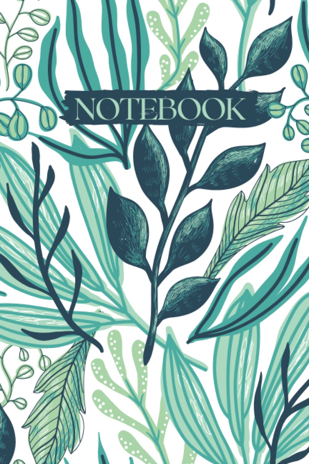 capítulo por capítulo baixar Notebook: Notebook Journal Green Leaf Print Non Dated Lined Ruled Pages