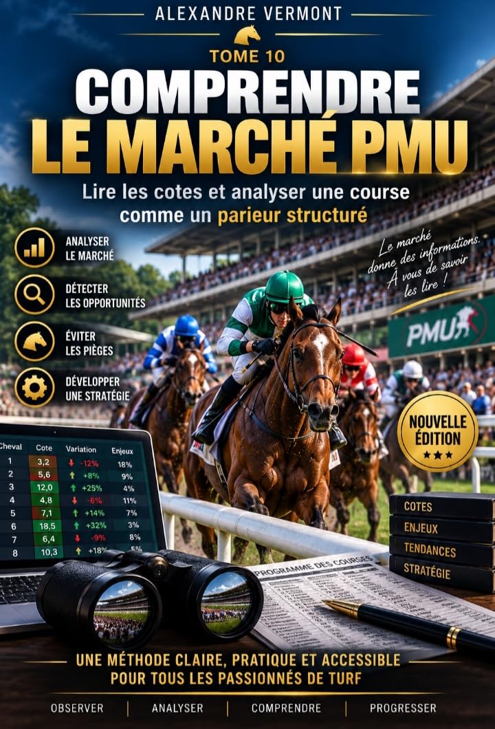 COMPRENDRE LE MARCHÉ PMU: Lire les cotes et analyser une course comme un parieur structuré (French Edition) baixar o livro de graça