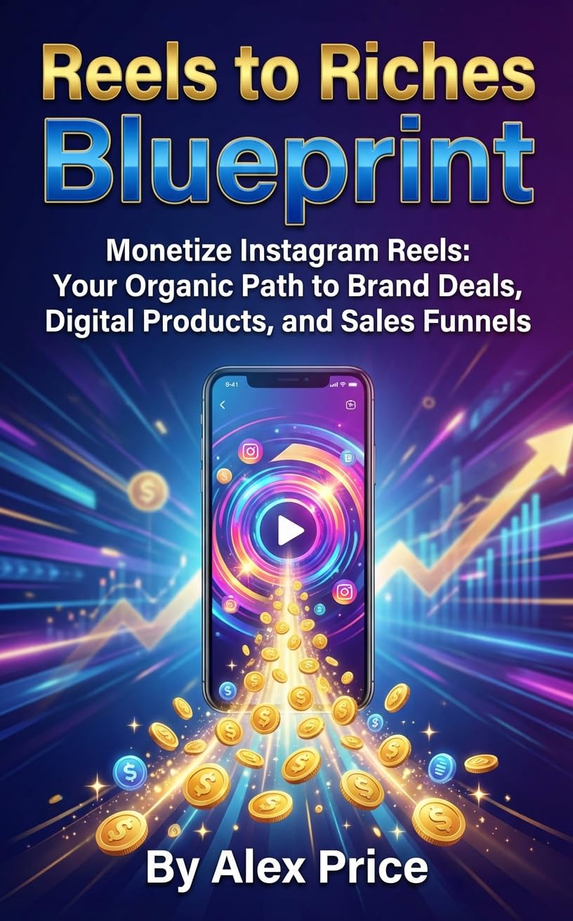 ler totalmente Reels to Riches Blueprint: Monetize Instagram Reels: Your Organic Path to Brand Deals, Digital Products, and Sales Funnels (English Edition)