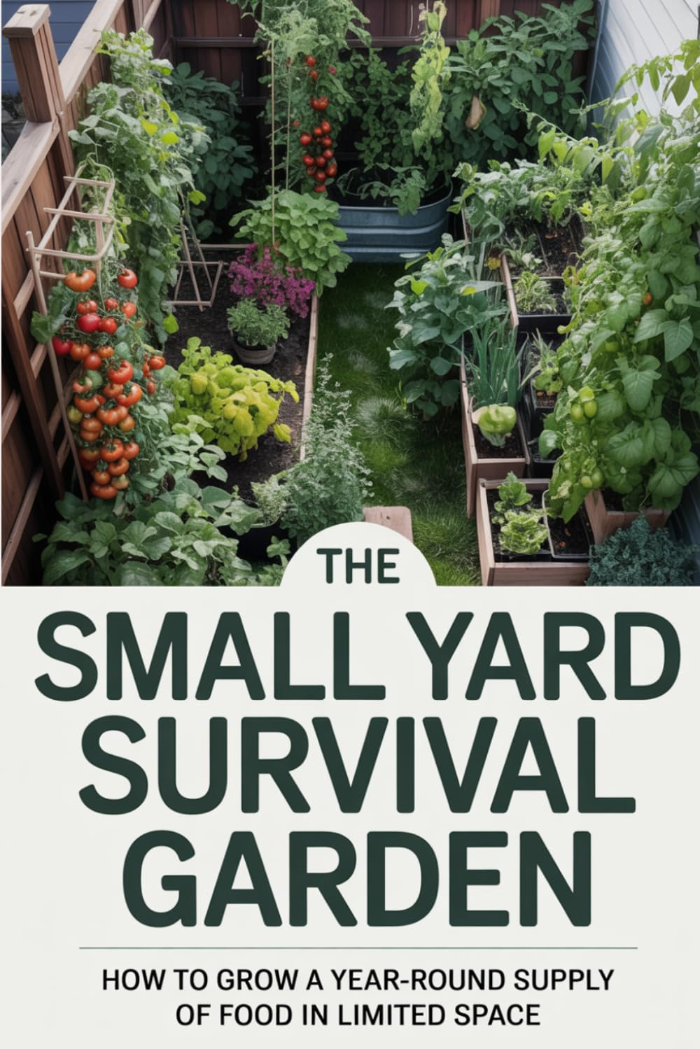 ler totalmente The Small Yard Survival Garden: How to Grow a Year-Round Supply of Food in Limited Space