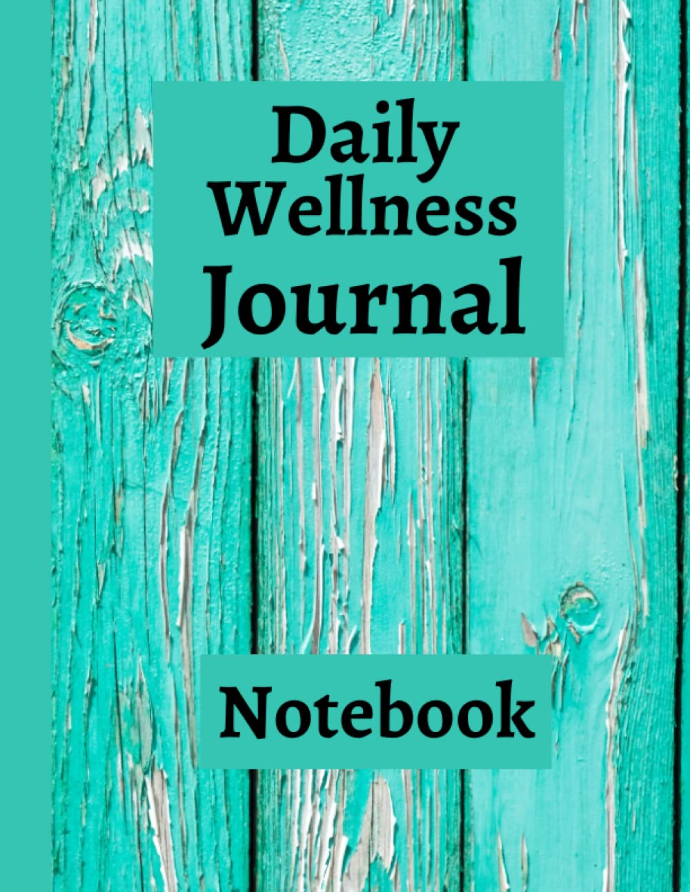 ler totalmente Daily Wellness Journal: Turquoise Fence Daily Wellness Journal Notebook