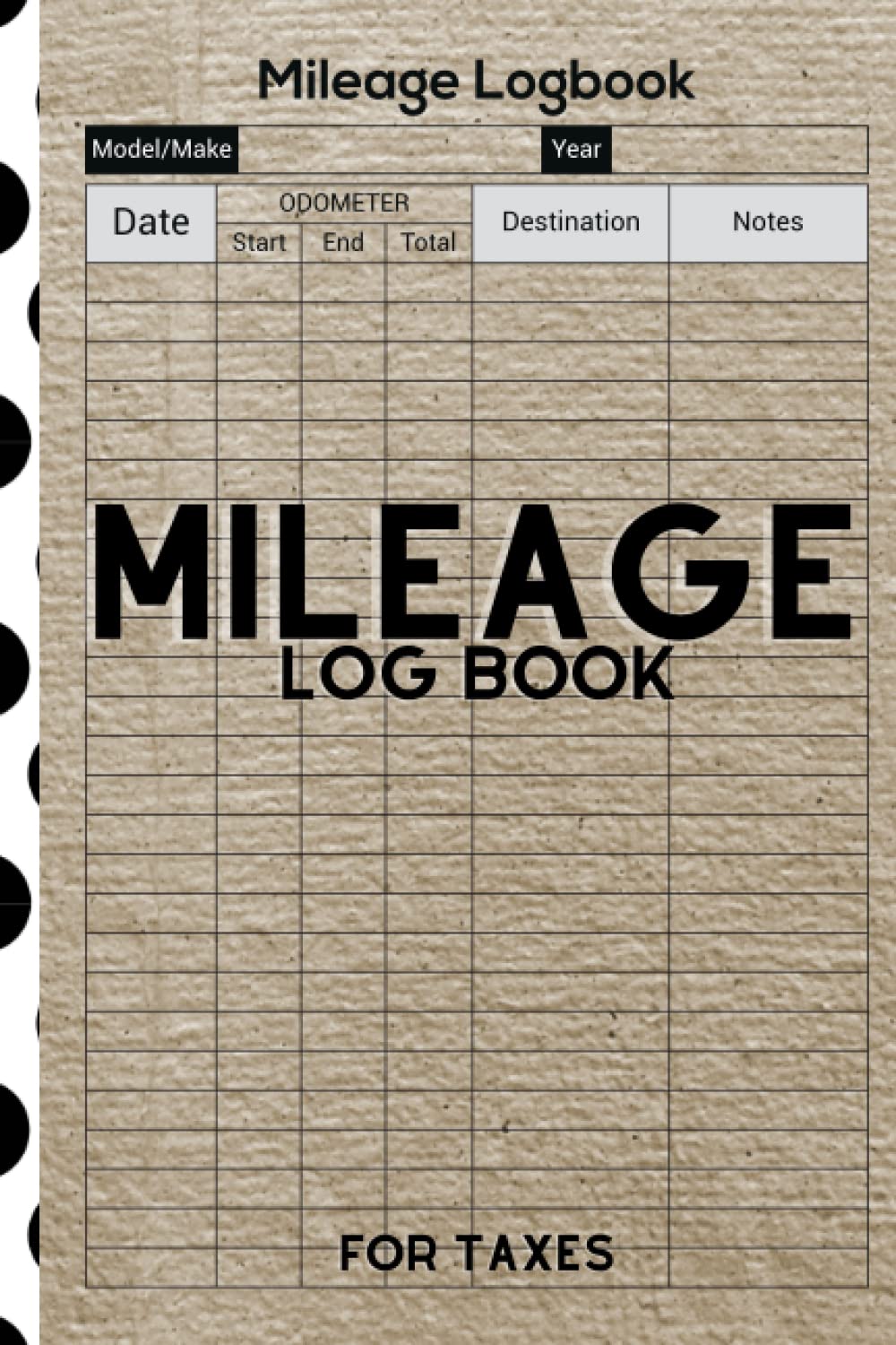 Mileage Log Book for taxes canada: Auto Mileage Tracker To Record And Track Your Daily Mileage For Taxes baixar o livro de graça