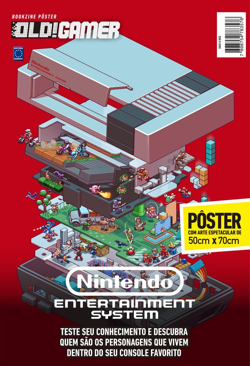 ler totalmente NES EXPLOSÃO - Superpôster OLD!Gamer