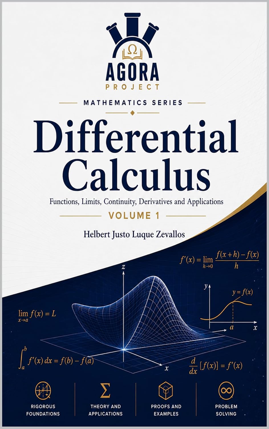capítulo por capítulo baixar Differential Calculus Volume 1: Functions, Limits, Continuity, Derivatives and Applications (Bachelor's Degree in Mathematics Series) (English Edition)