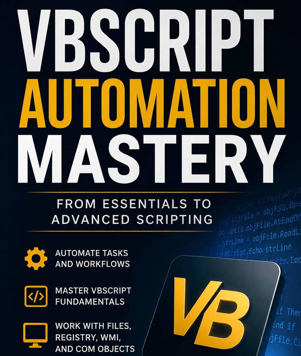 VBScript Automation Mastery: From Essentials to Advanced Scripting (The Code Mastery Library) (English Edition) baixar livro de graça