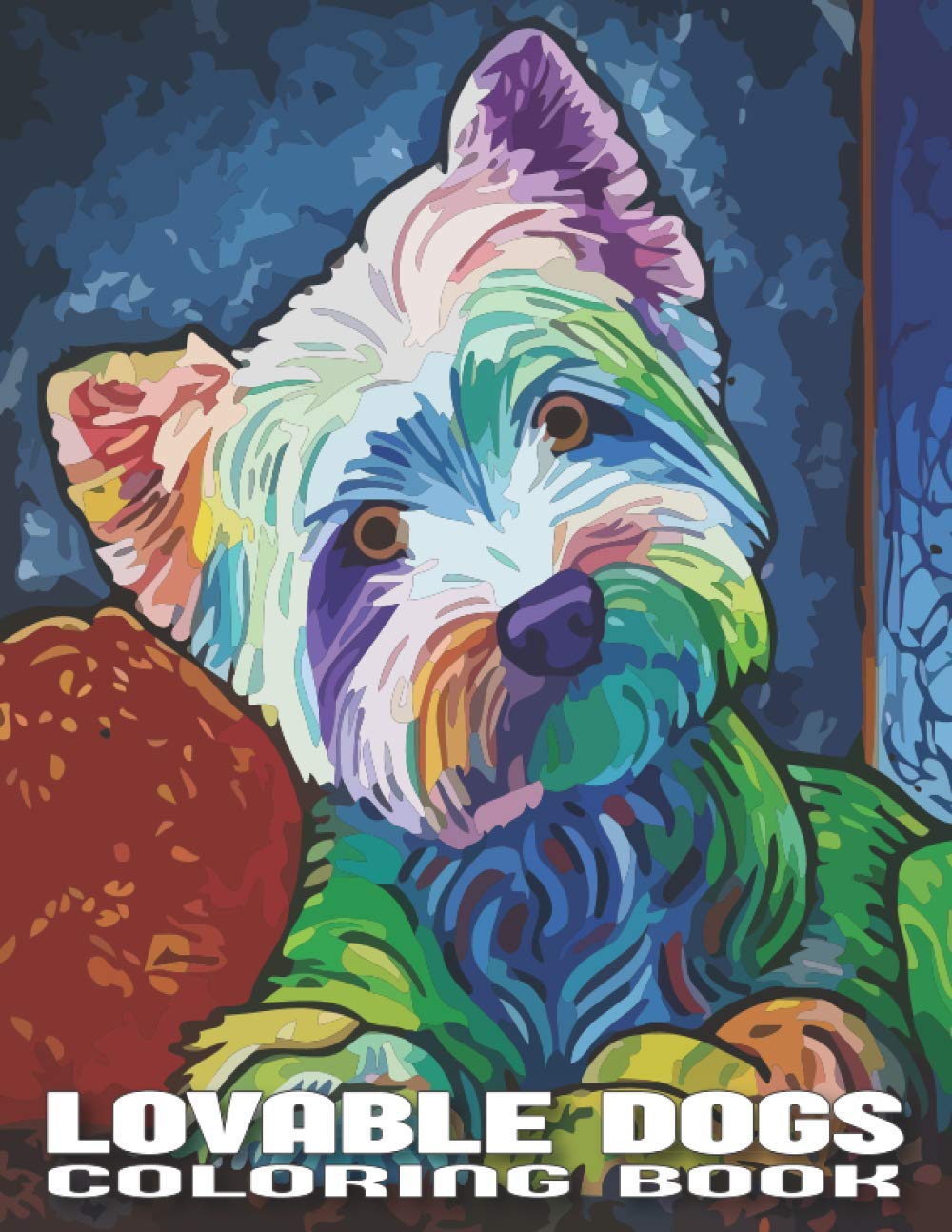 Lovable Dogs Coloring Book: An Adult Coloring Book Featuring Fun and Relaxing Dog Designs for stress relieving and relaxation Dog lovers baixar o livro de graça