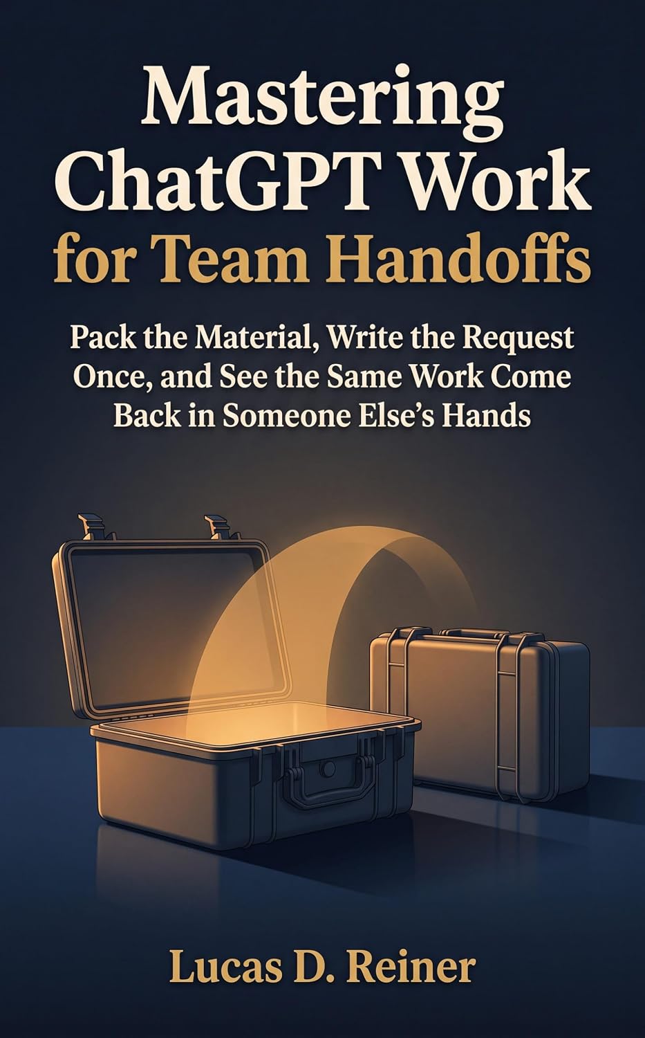 capítulo por capítulo baixar Mastering ChatGPT Work for Team Handoffs: Pack the Material, Write the Request Once, and See the Same Work Come Back in Someone Else's Hands (ChatGPT Work Mastery Series Book 10) (English Edition)