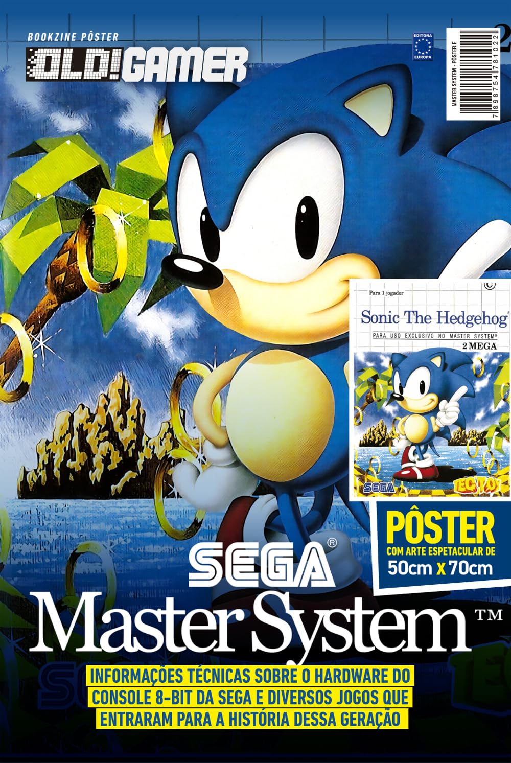 ler totalmente Sonic The Hedgehog - Superpôster OLD!Gamer