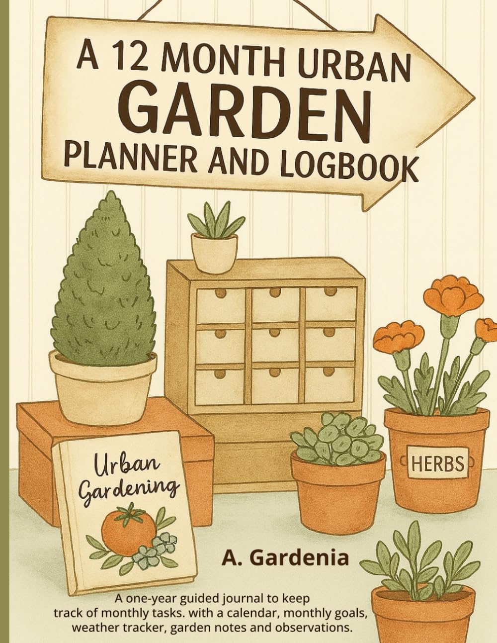 A 12 Month Urban Garden Planner and Logbook baixar livro de graça