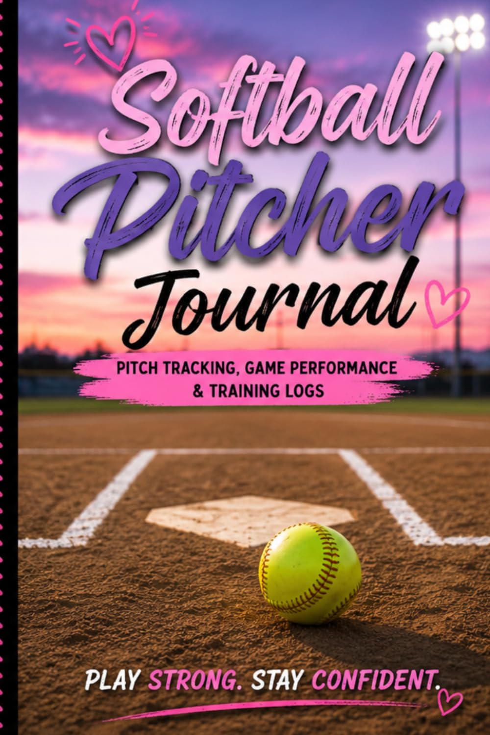 ler totalmente Girls Fastpitch Softball Journal: Track Performance, Build Confidence & Improve Every Game