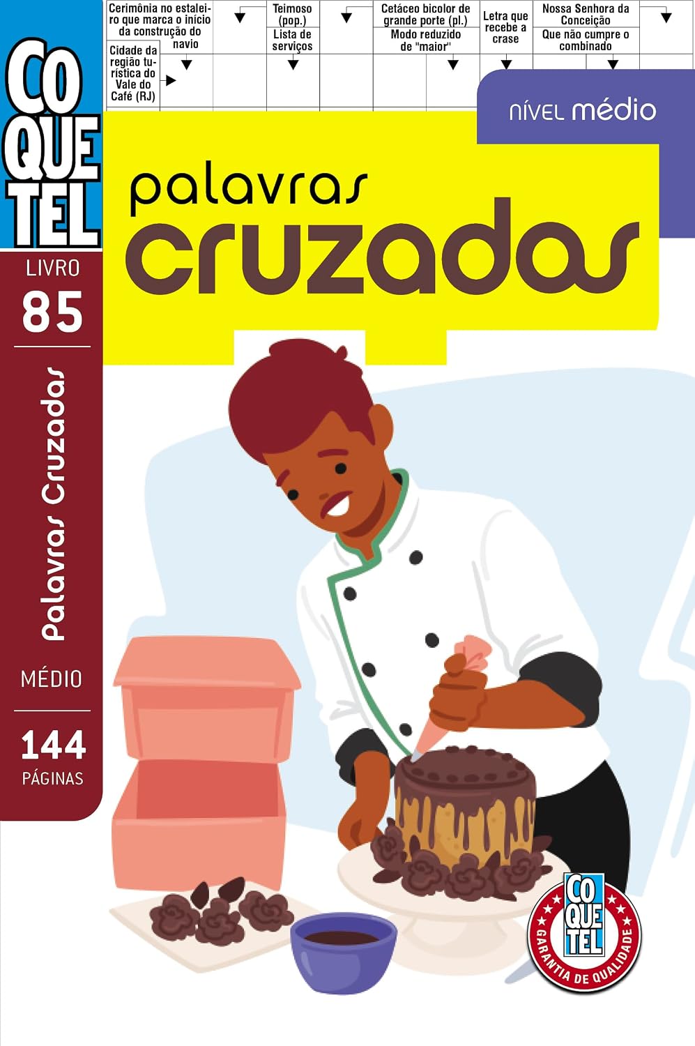 Livro Coquetel Palavras-Cruzadas Médio 85 baixar livro de graça