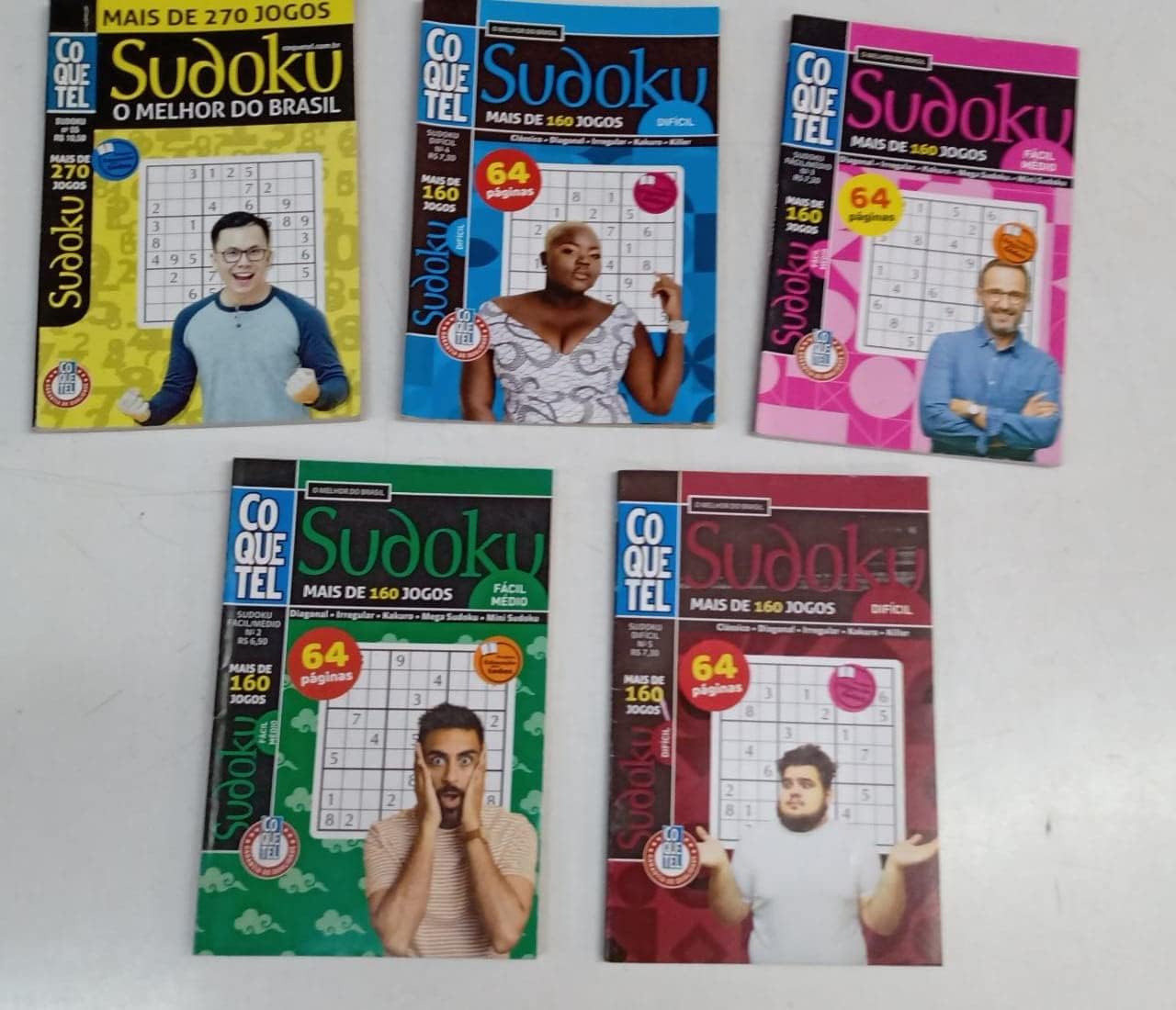 Kit Sudoku Coquetel com 5 Volumes - Nivel - Fácil Médio Difícil baixar o livro de graça