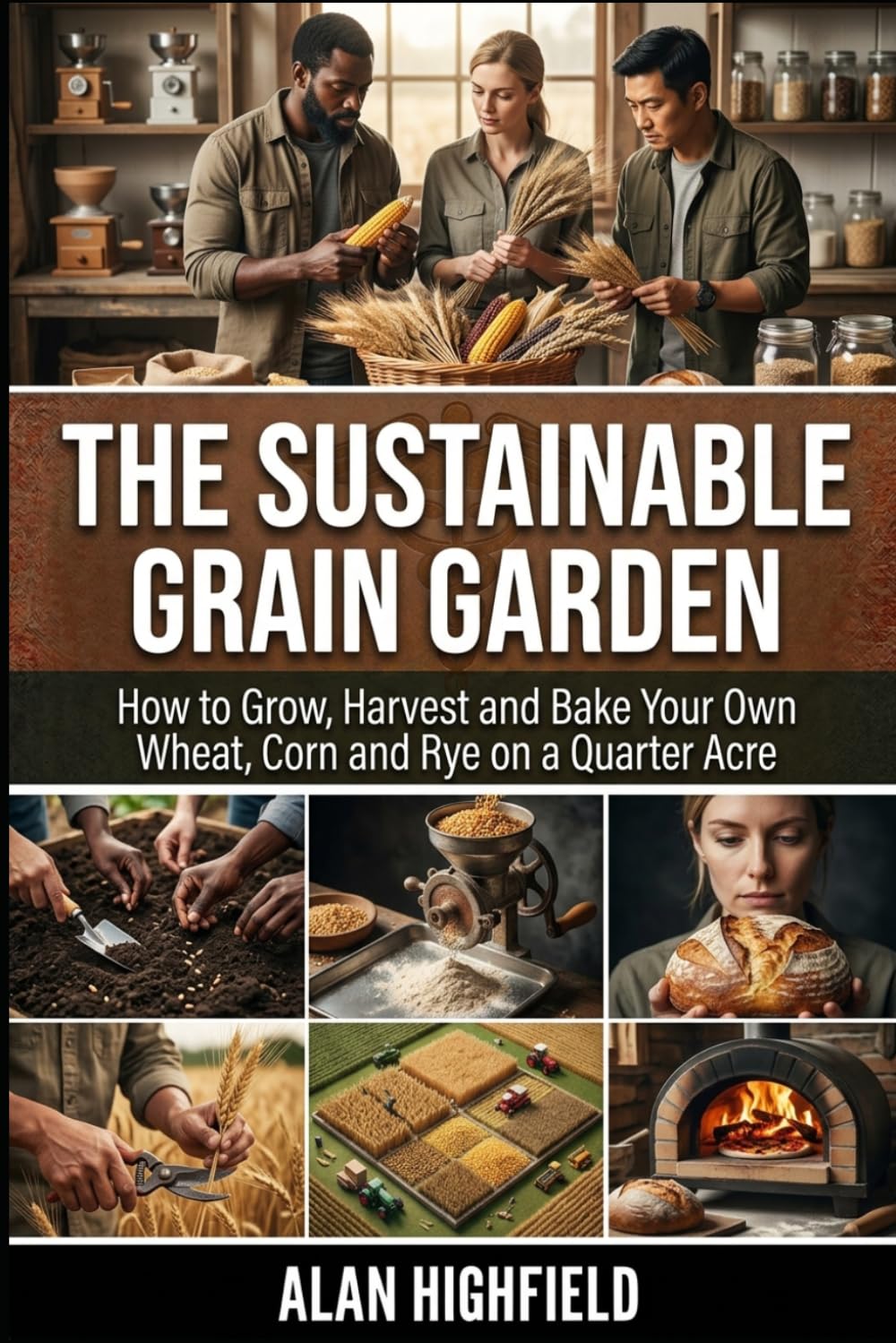 The Sustainable Grain Garden: How to Grow, Harvest and Bake Your Own Wheat, Corn and Rye on a Quarter Acre Sustainable Small Plot Corn & Wheat Cultivation High Yield Secrets For Beginners baixar livro de graça