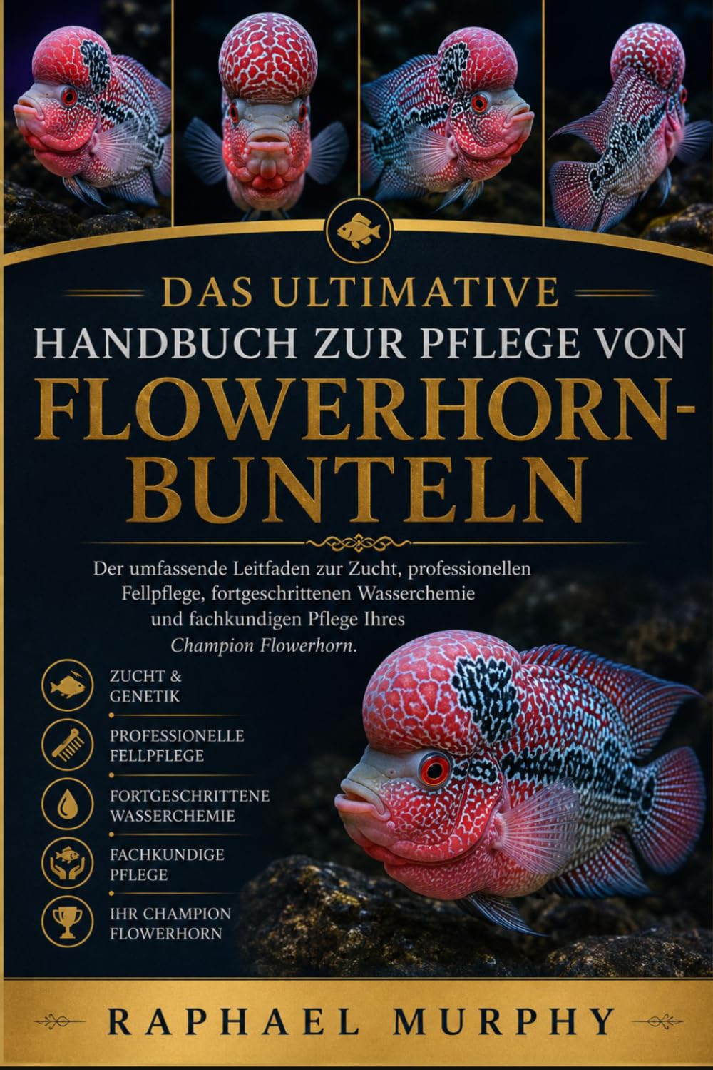 DAS ULTIMATIVE HANDBUCH ZUR PFLEGE VON FLOWERHORN-BUNTELN: Der umfassende Leitfaden zur Zucht, professionellen Fellpflege, fortgeschrittenen... Ihres Champion Flowerhorn. (German Edition) baixar livro de graça