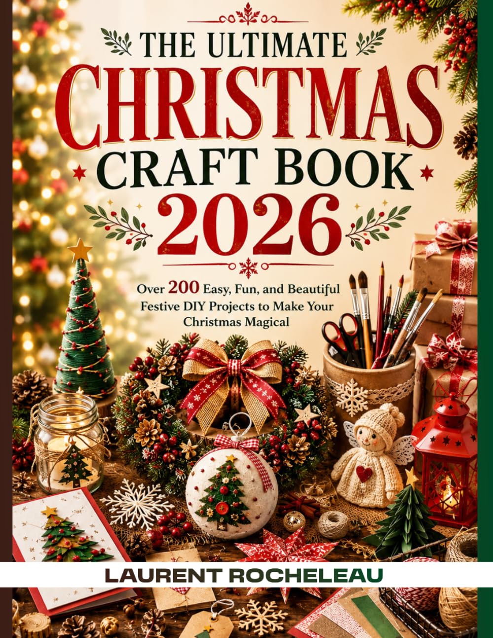 THE ULTIMATE CHRISTMAS CRAFT BOOK 2026: Over 200 Easy, Fun, and Beautiful Festive DIY Projects to Make Your Christmas Magical baixar o livro de graça