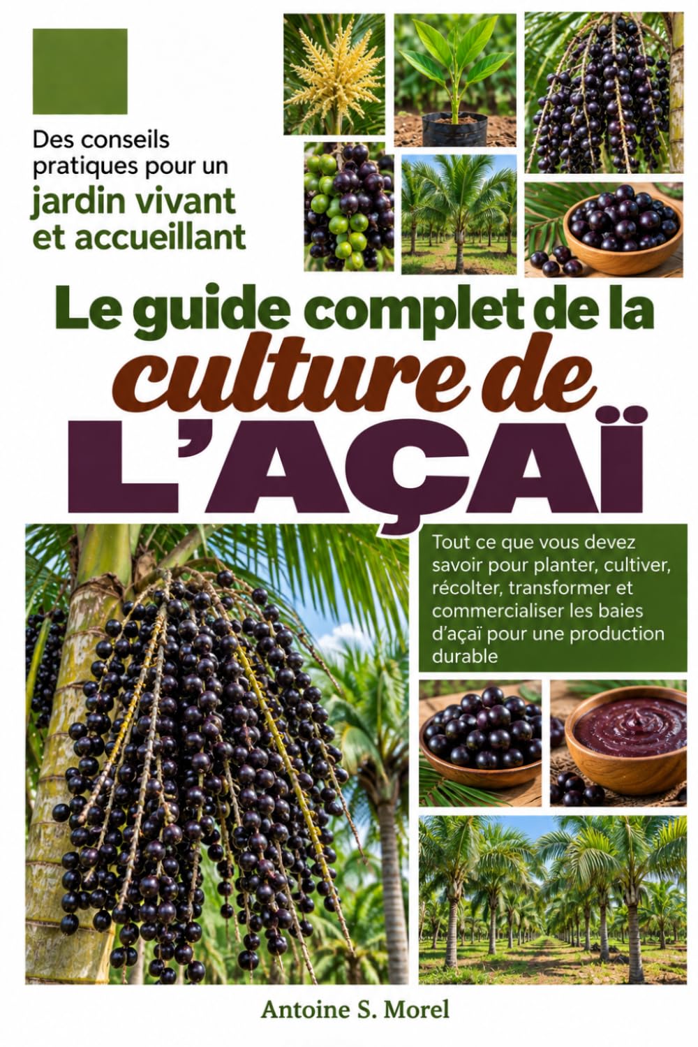 LE GUIDE COMPLET DE LA CULTURE DE L’AÇAÏ: Tout ce que vous devez savoir pour planter, cultiver, récolter, transformer et commercialiser les baies d’açaï pour une production durable (French Edition) baixar o livro de graça