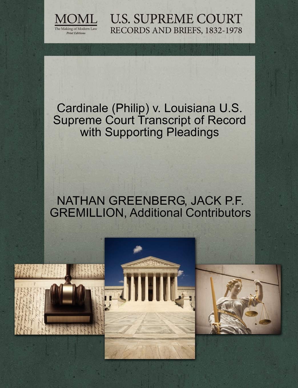 capítulo por capítulo baixar Cardinale (Philip) V. Louisiana U.S. Supreme Court Transcript of Record with Supporting Pleadings