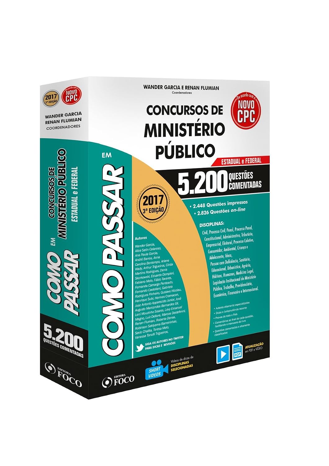 Como Passar em Concursos do Ministério Público. Estadual e Federal. 5.200 Questões Comentadas baixar o livro de graça