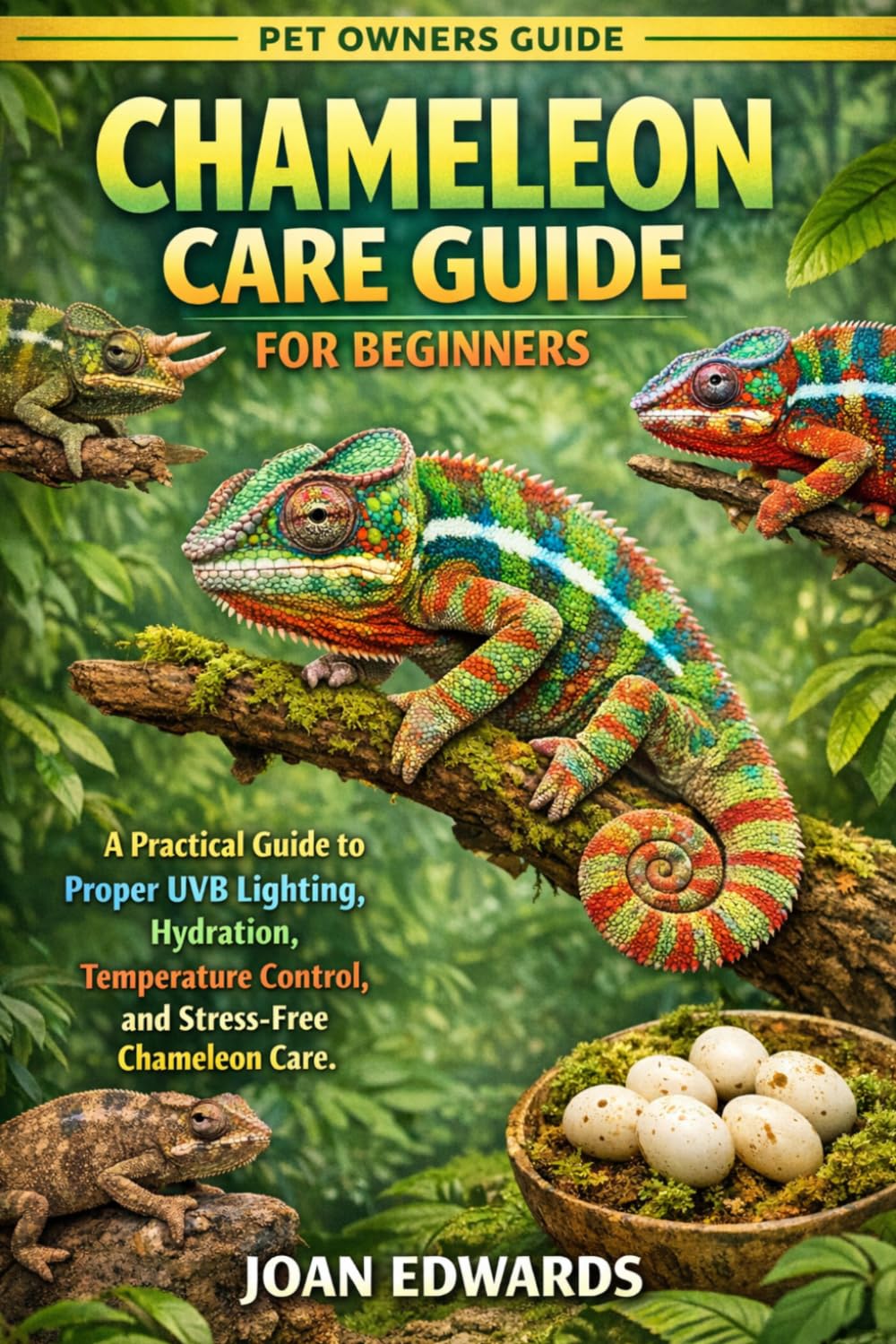 capítulo por capítulo baixar Chameleon Care Guide for Beginners: A Practical Guide to Proper UVB Lighting, Hydration, Temperature Control, and Stress-Free Chameleon Care.