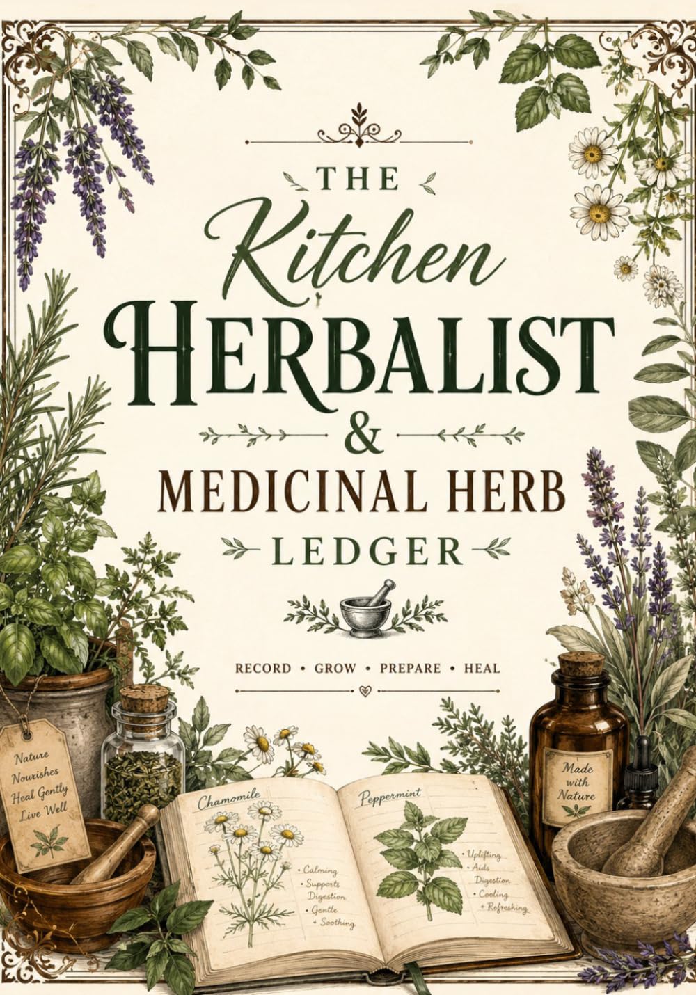 capítulo por capítulo baixar The Kitchen Herbalist & Medicinal Herb Ledger: A Guided Journal & Reference Log for Harvesting, Drying, and Crafting Natural Remedies