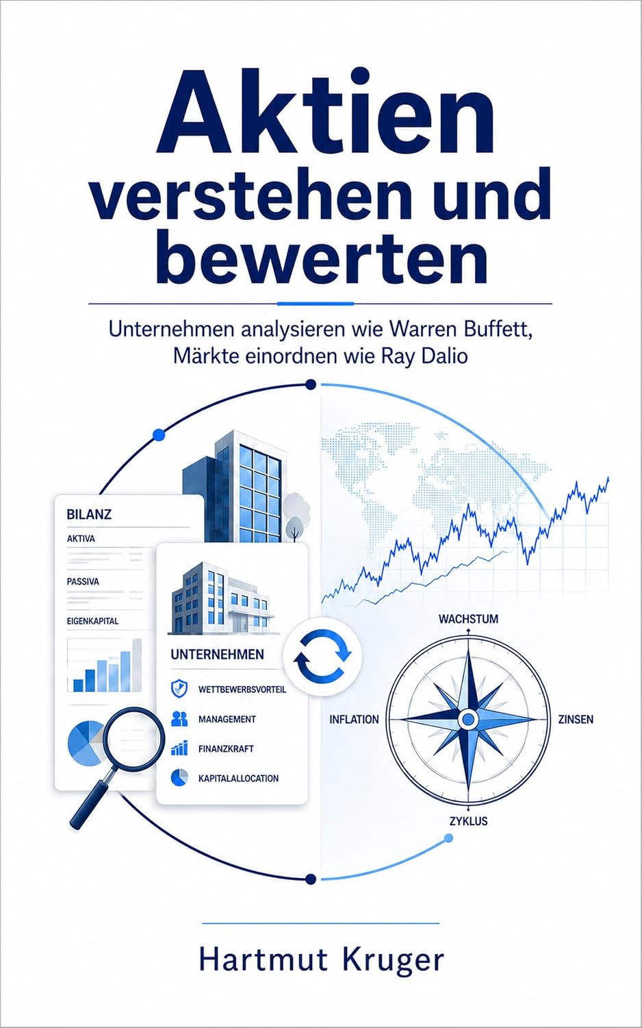 ler totalmente Aktien verstehen und bewerten: Unternehmen analysieren wie Warren Buffett, Märkte einordnen wie Ray Dalio (German Edition)