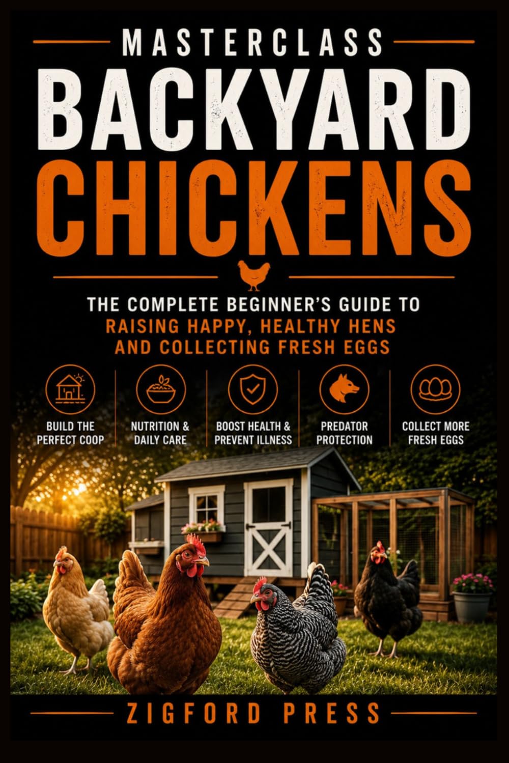 MASTERCLASS: Backyard Chickens: The Complete Step-by-Step Guide to Raising Healthy, Happy Chickens from Your First Chick to Fresh Eggs (Masterclass Series) baixar o livro de graça