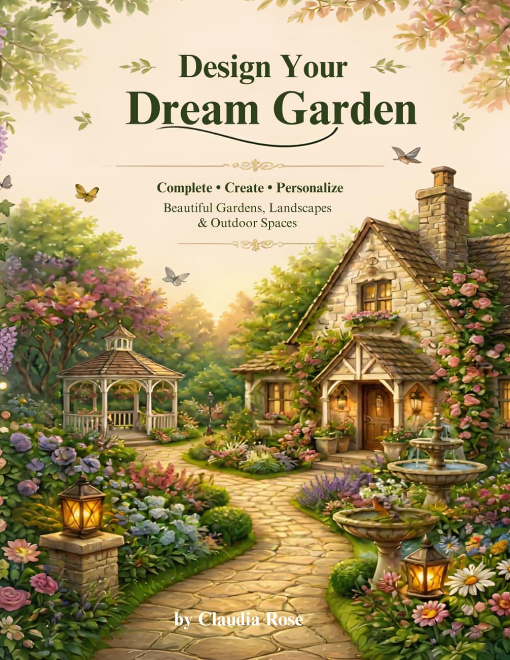 DESIGN YOUR DREAM GARDEN: COMPLETE. CREATE. PERSONALIZE BEAUTIFUL GARDEN, LANDSCAPES & OUTDOOR SPACES baixar livro de graça