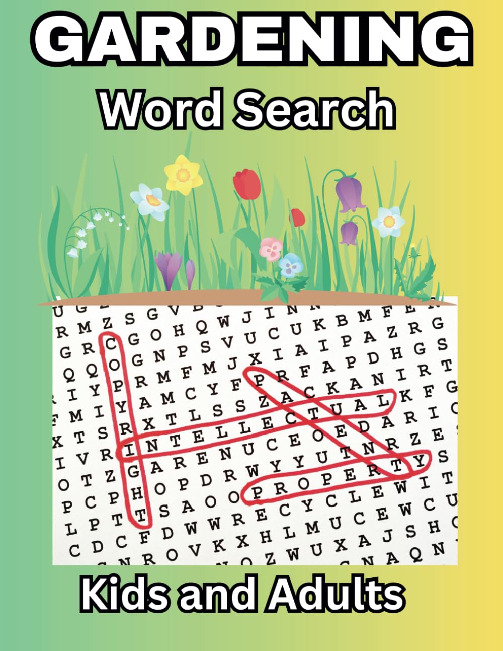 ler totalmente Gardening Word Search Puzzle Book for Kids & Adults with Large Print: Fun and Easy Garden Themed Words for ALL
