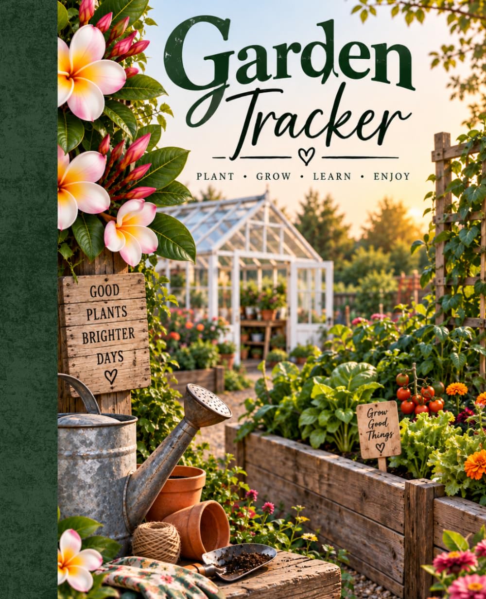 capítulo por capítulo baixar Garden Tracker Composition Notebook: Gardening Record Book for Planting, Transplanting, Repotting, Seed Starting, Plant Care, Harvest Notes & Garden Planning
