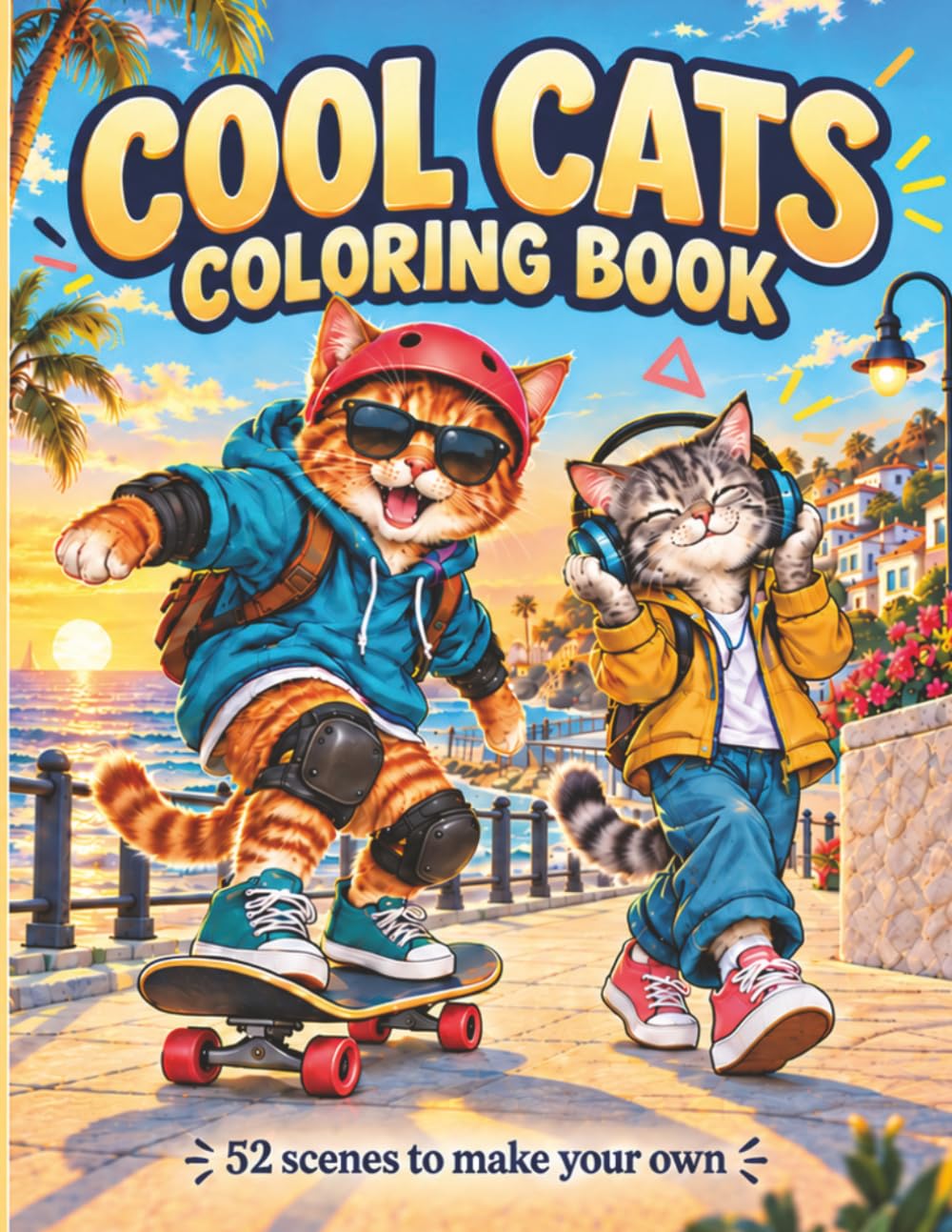 capítulo por capítulo baixar Cool Cats Coloring Book