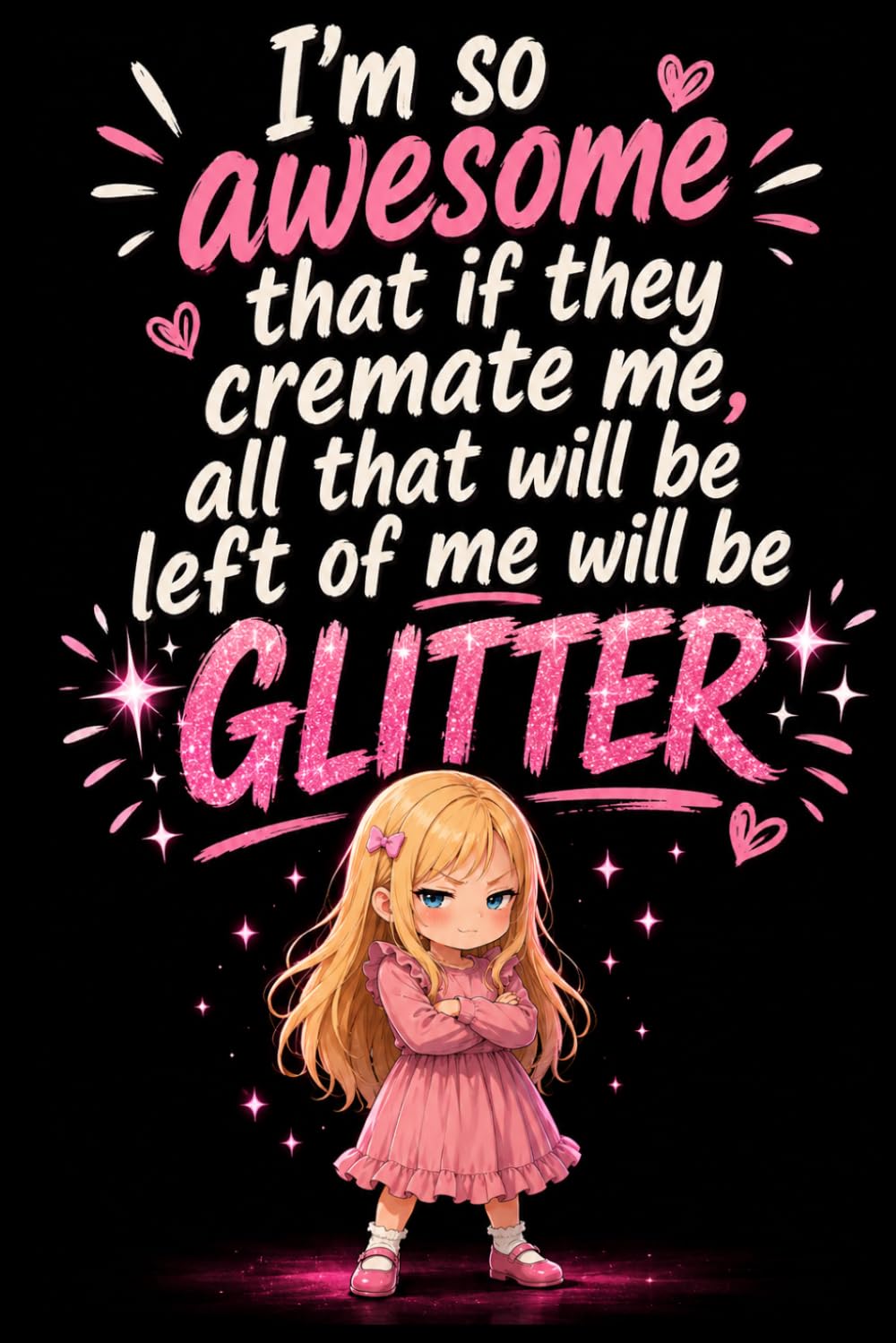 ler totalmente I'm So Awesome That If They Cremate Me, All That Will Be Left Of Me Will Be Glitter: Funny notebook for work, Funny gift for women, friends, coworkers, Journal