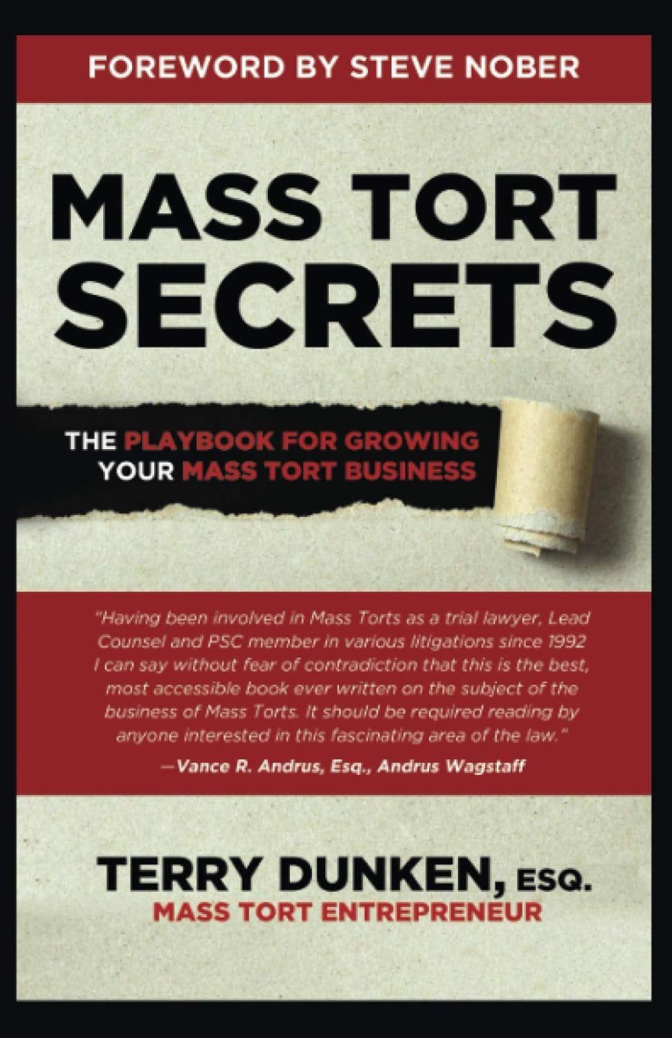 Mass Tort Secrets: The Playbook for Growing Your Mass Tort Business baixar livro de graça