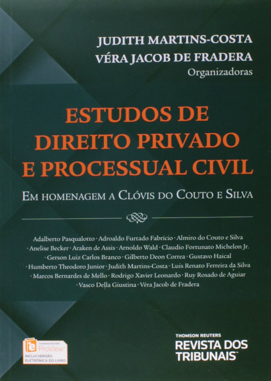 Estudos de Direito Privado e Processual Civil em Homenagem à Clóvis do Couto e Silva baixar livro de graça
