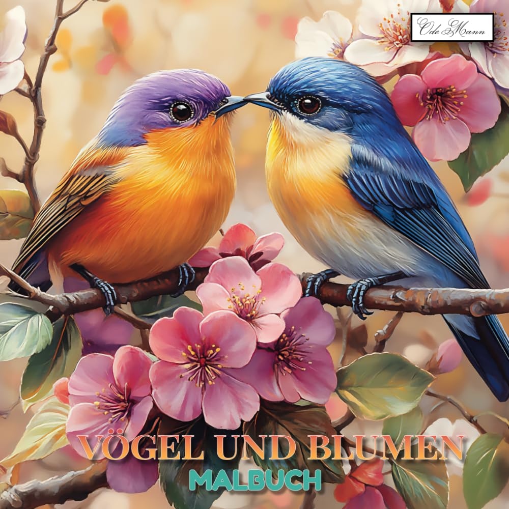 ler totalmente Vögel Und Blumen Malbuch: Eine inspirierende Sammlung von Naturillustrationen mit Blumen und Gartenvögeln (German Edition)