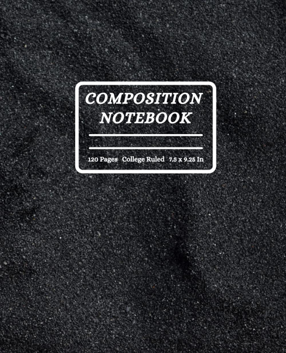 capítulo por capítulo baixar Glitter Composition Notebook: Black Glitter College Ruled Notebook for School Work and Note Taking 120 Blank Ruled Pages 7,5 x 9,25 Inches Matte Finish Cover