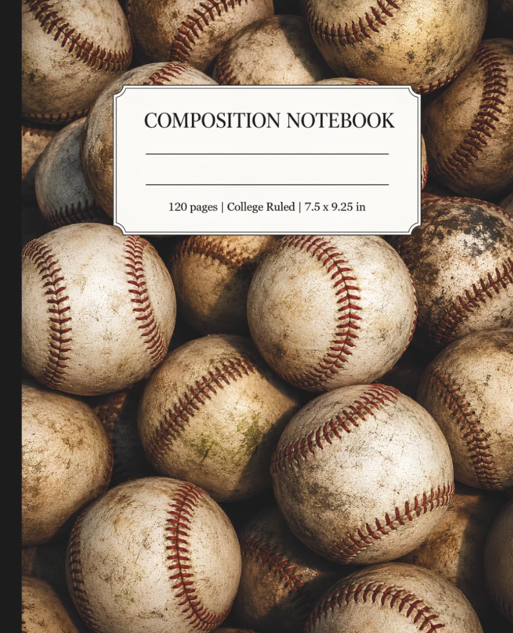 capítulo por capítulo baixar Baseball Composition Notebook College Ruled: Vintage Sports Journal for School, Notes, Practice, and Everyday Writing