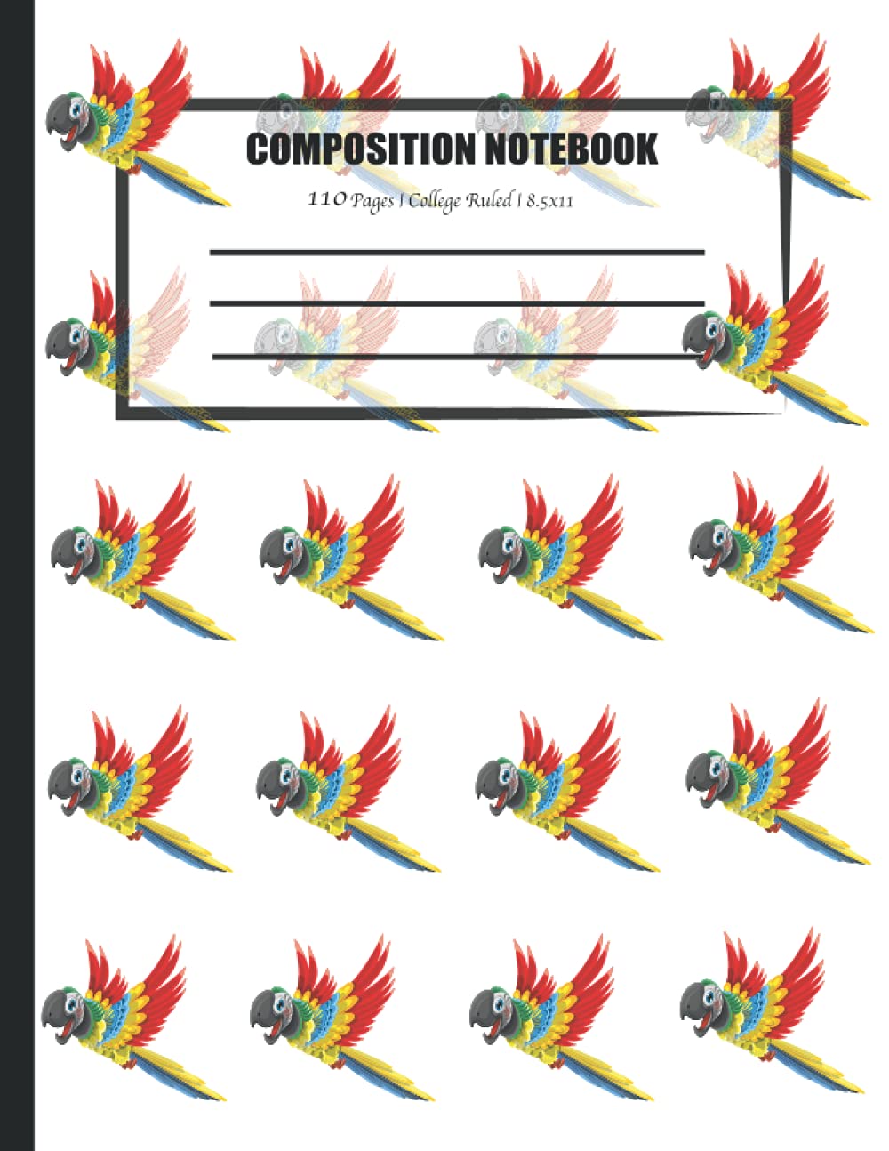 ler totalmente Lovely Design Composition Notebook: College Ruled Paper Notebook Journal: Workbook for Girls Kids Teens Student for back to School and Home College... Copy Book | Soft Cover | 8,5"x11" 110 pages