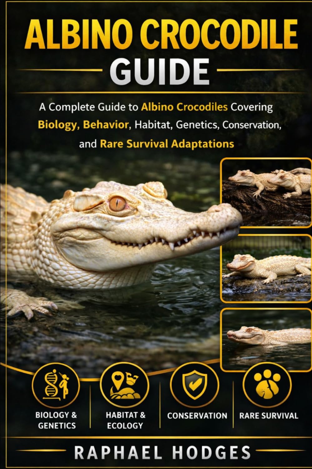 Albino Crocodile Guide: A Complete Guide to Albino Crocodiles Covering Biology, Behavior, Habitat, Genetics, Conservation, and Rare Survival Adaptations baixar o livro de graça