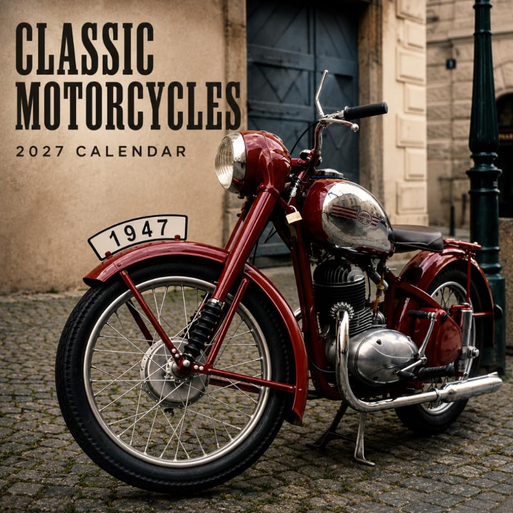 Classic Motorcycles Calendar 2027: Motorcycle Photography Collection baixar o livro de graça