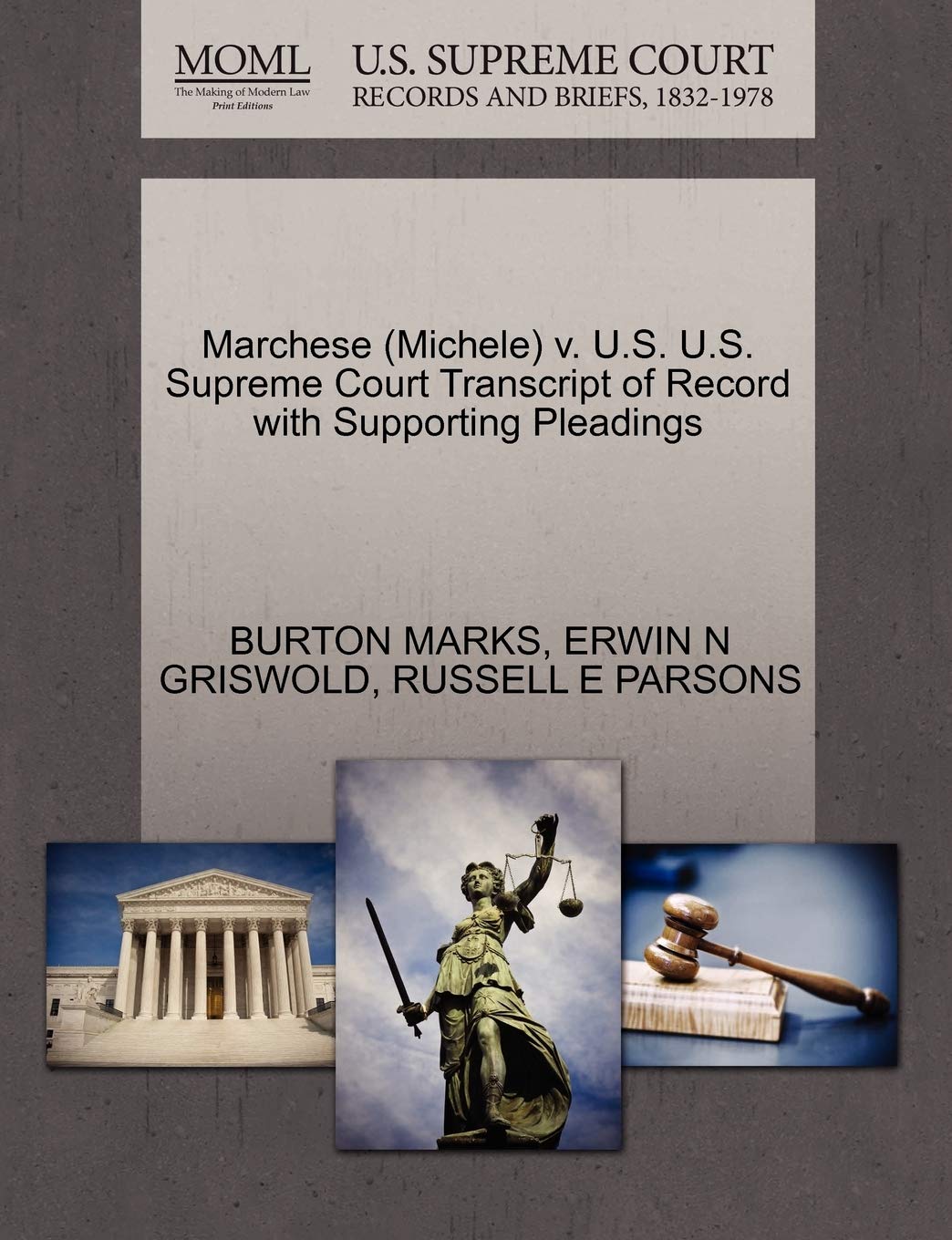 Marchese (Michele) v. U.S. U.S. Supreme Court Transcript of Record with Supporting Pleadings baixar livro de graça