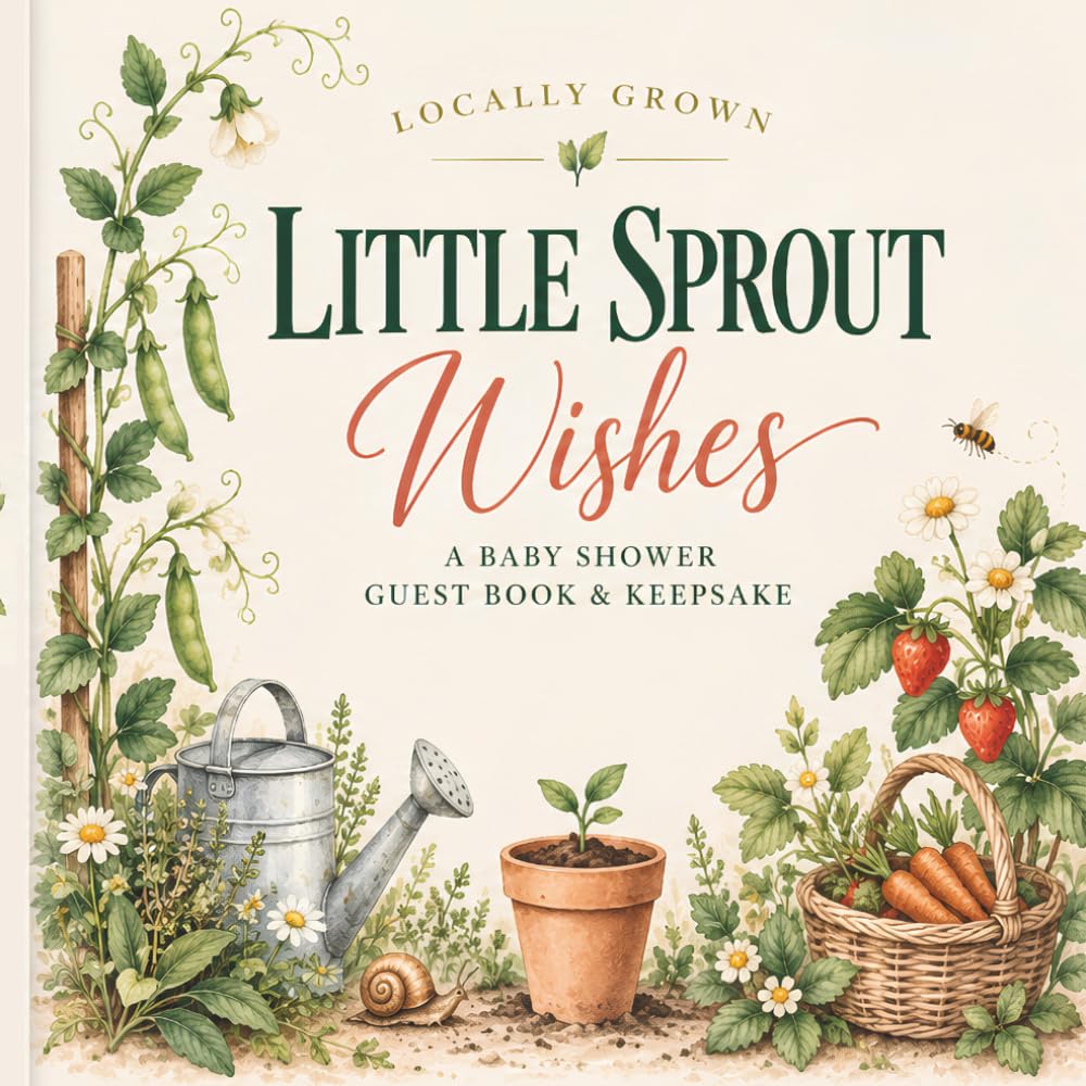 Little Sprout Wishes: A Baby Shower Guest Book & Keepsake for Guests, Wishes, Advice, Predictions, Photos, Gifts, and Family Traditions baixar o livro de graça